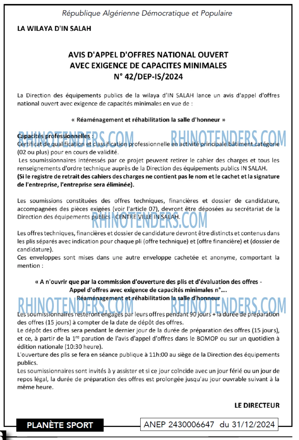 PLANETE SPORT