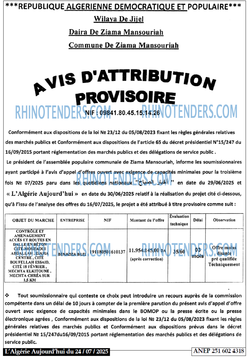 Aujourd'hui
