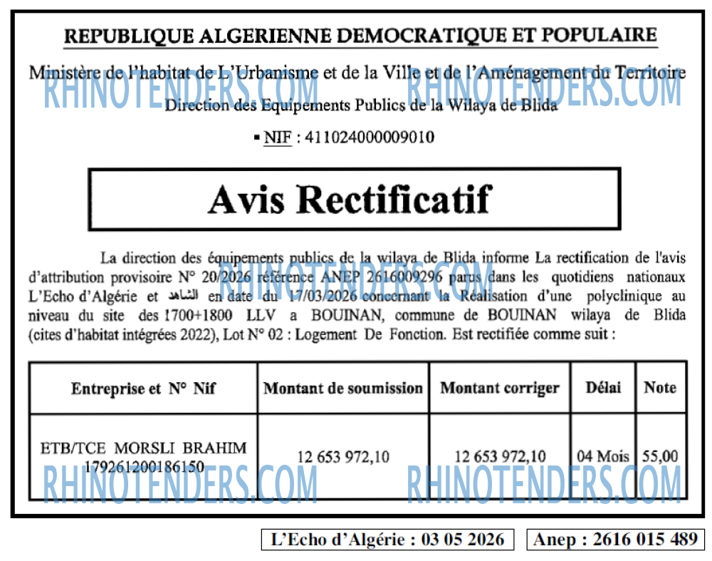 L'ECHO D'ALGERIE