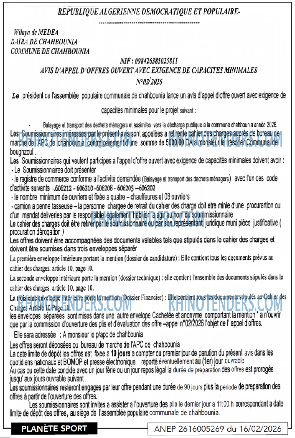 PLANETE SPORT
