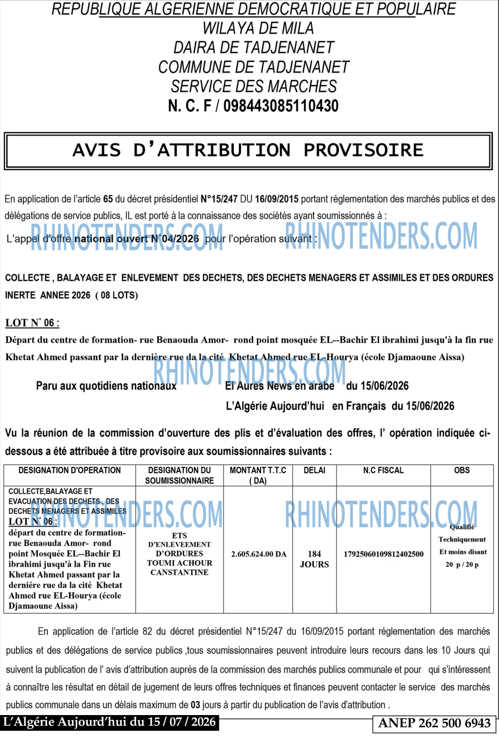 Aujourd'hui