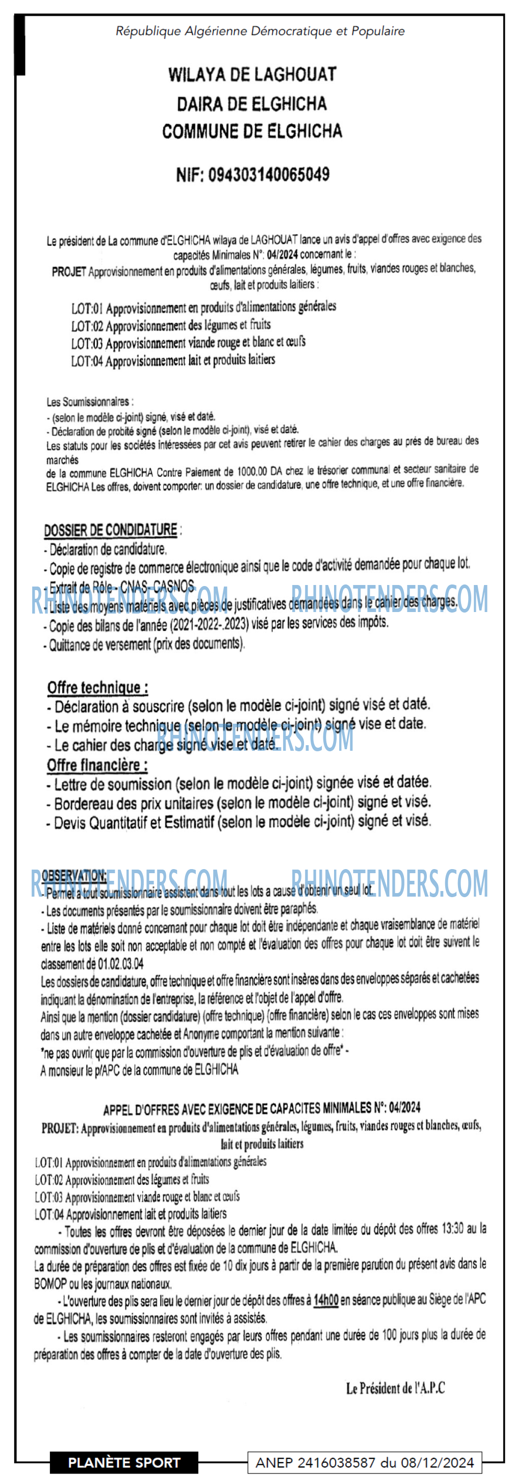 PLANETE SPORT
