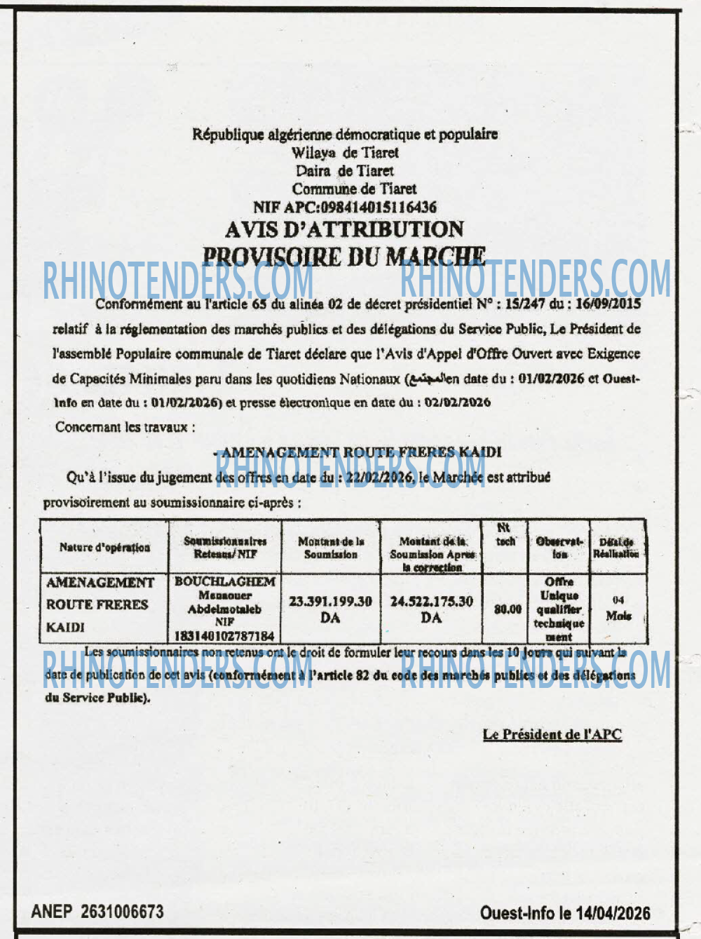 OUEST INFO