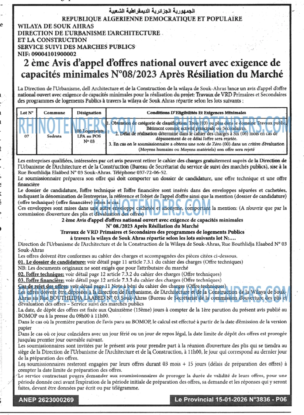 LE PROVINCIAL
