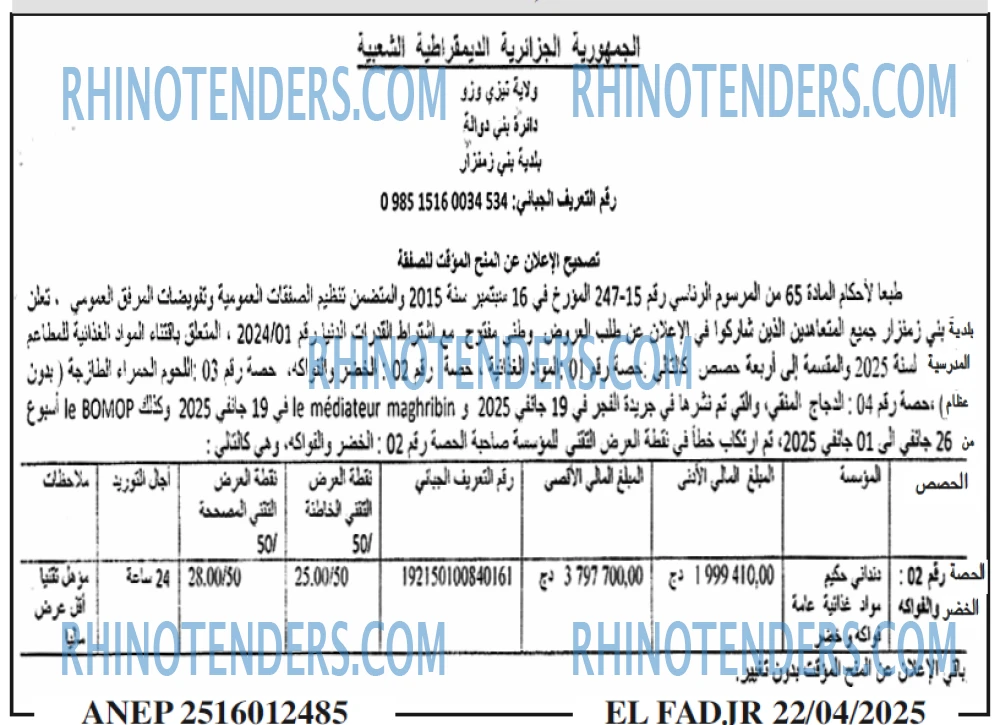 EL AHDATH