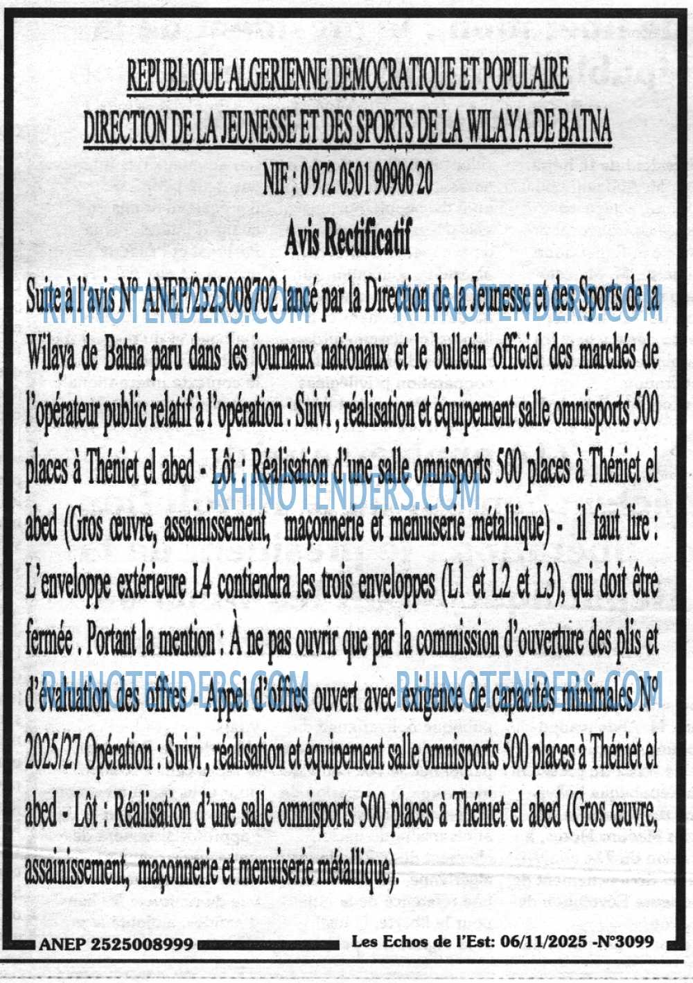 Les Echos de l'Est