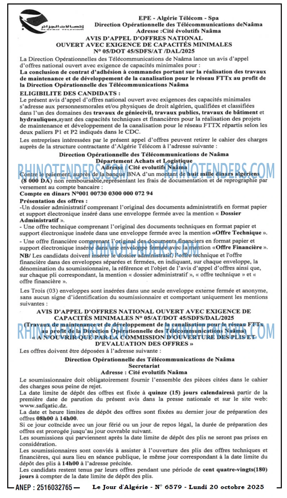 Le Jour d'Algérie