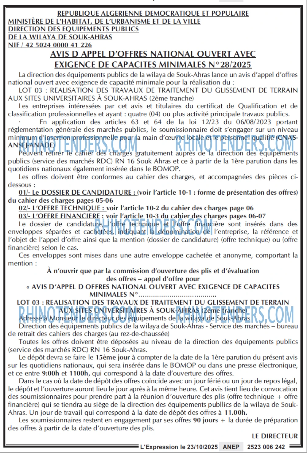 L'EXPRESSION