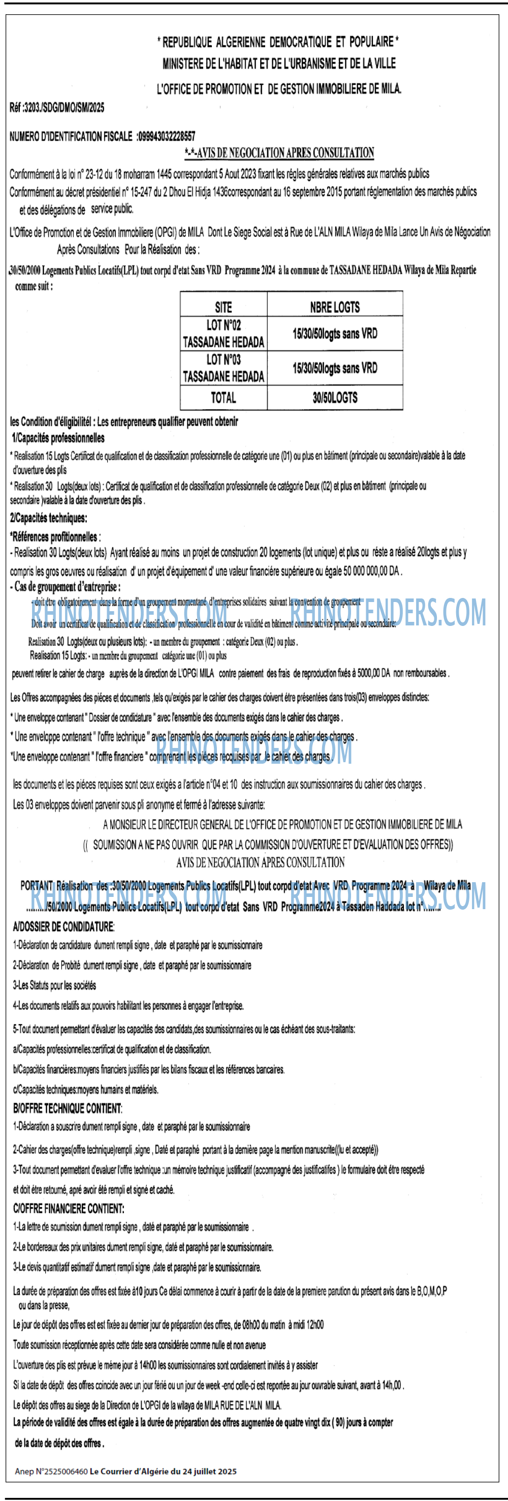 Le Courrier d'Algerie