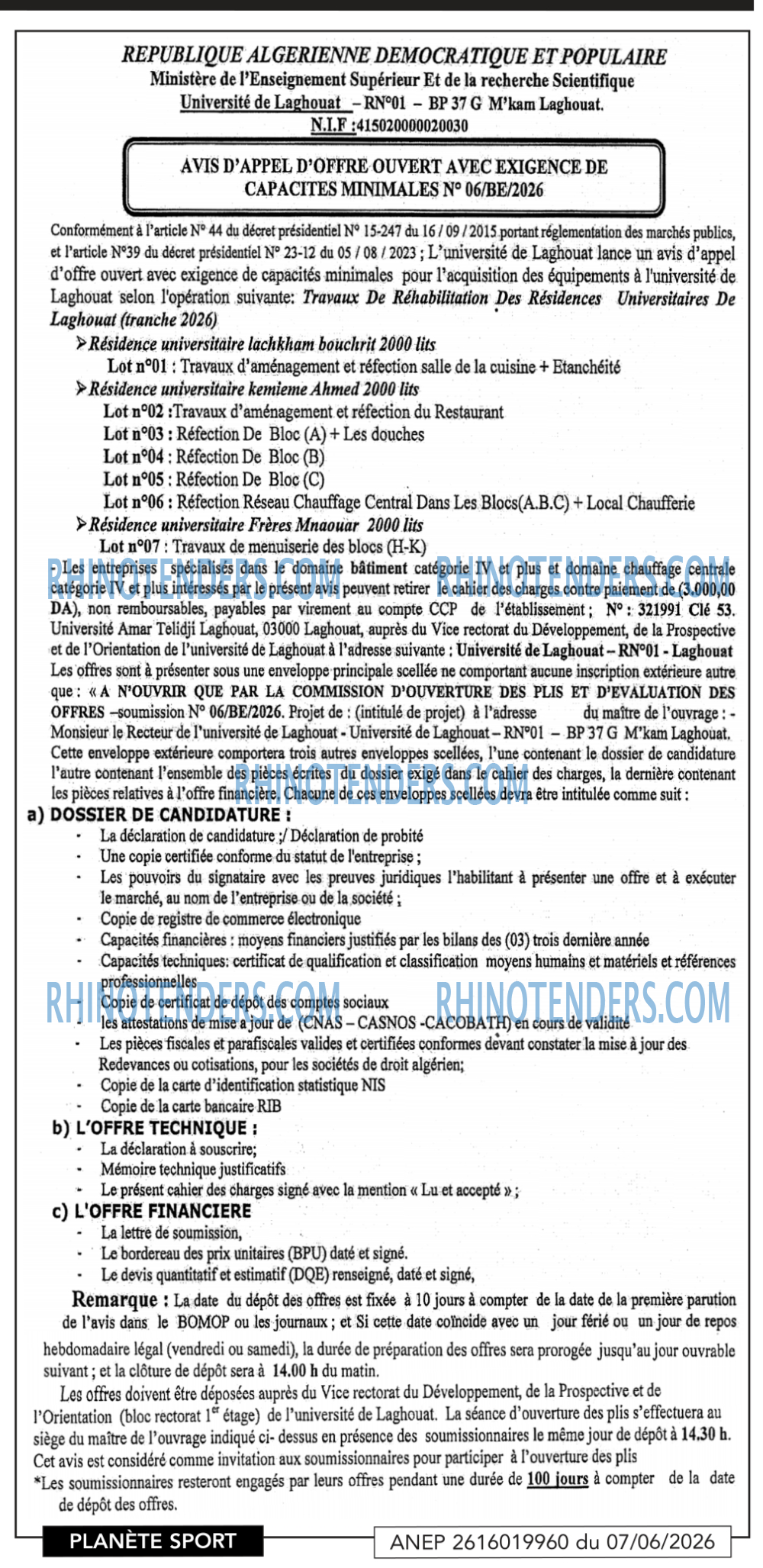 PLANETE SPORT