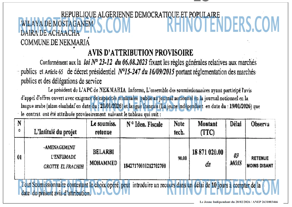 Le jeune indépendant