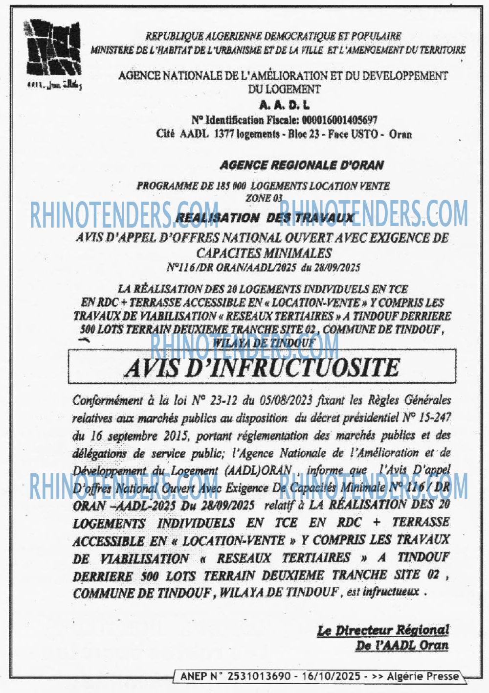 ALGERIE PRESSE