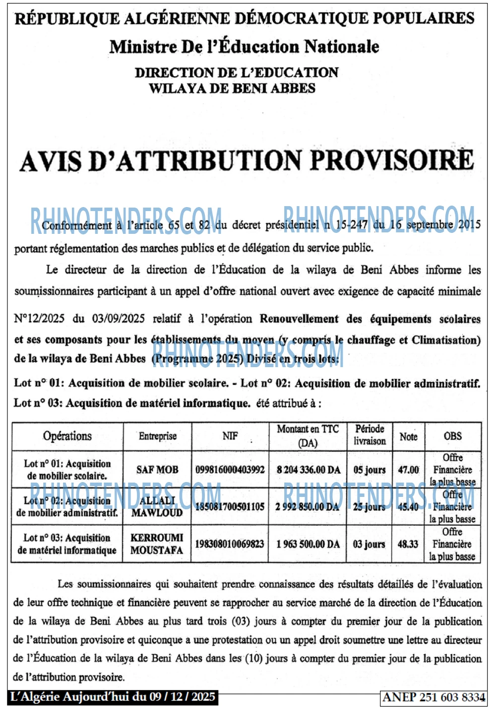 Aujourd'hui