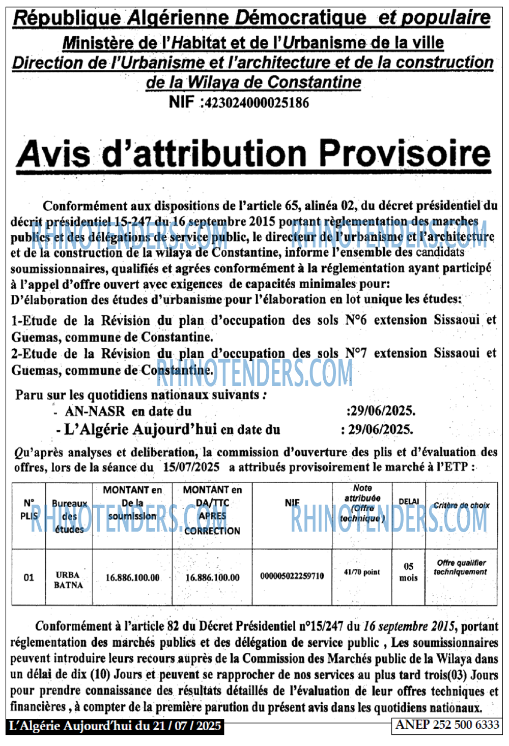 Aujourd'hui