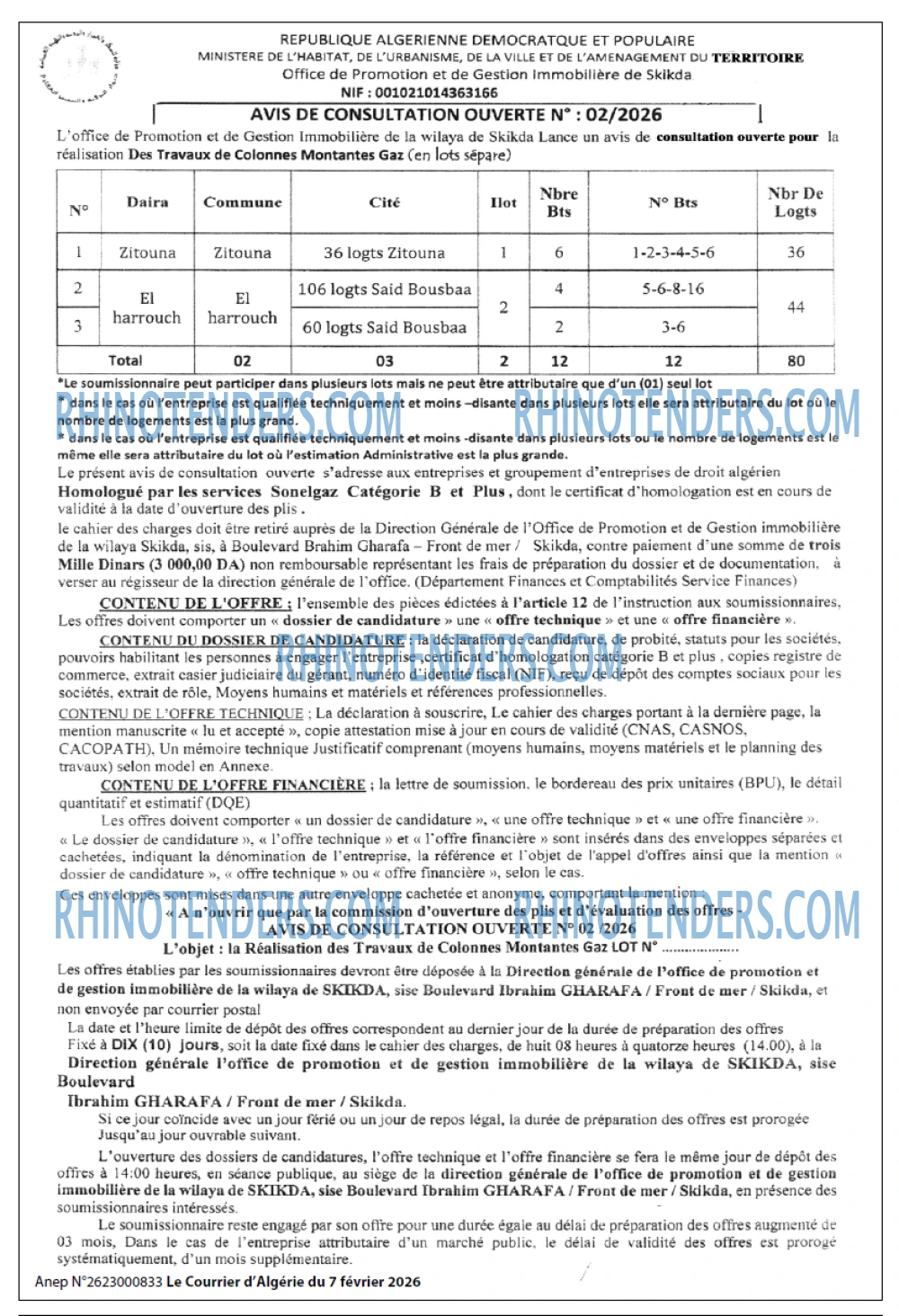 Le Courrier d'Algerie