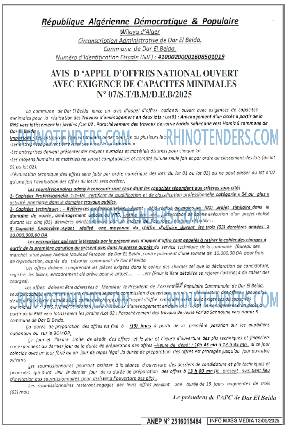 Infos Mass Media