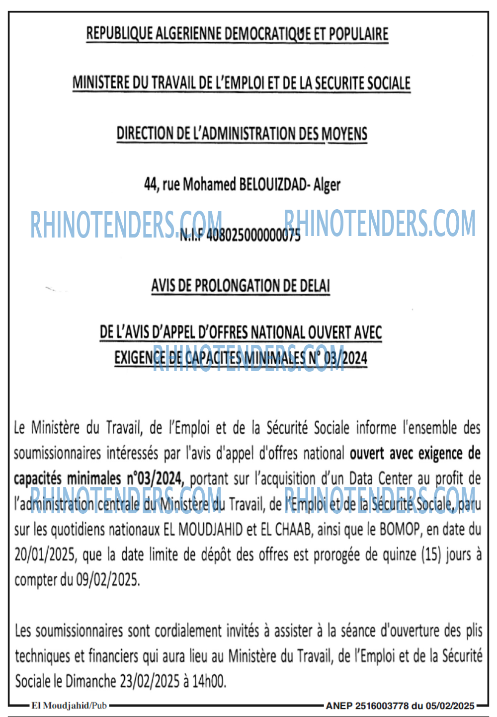 El Moudjahid