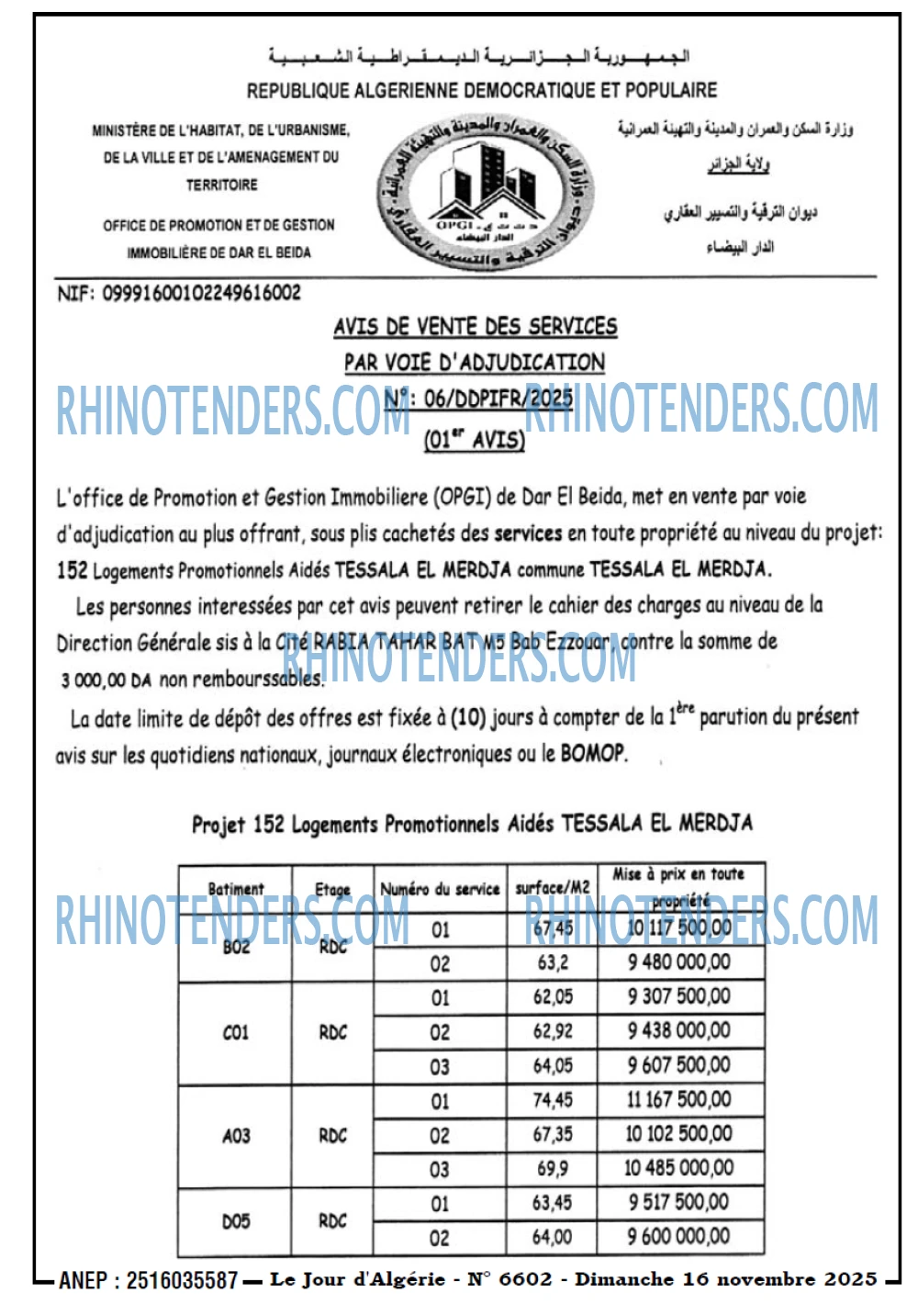 Le Jour d'Algérie