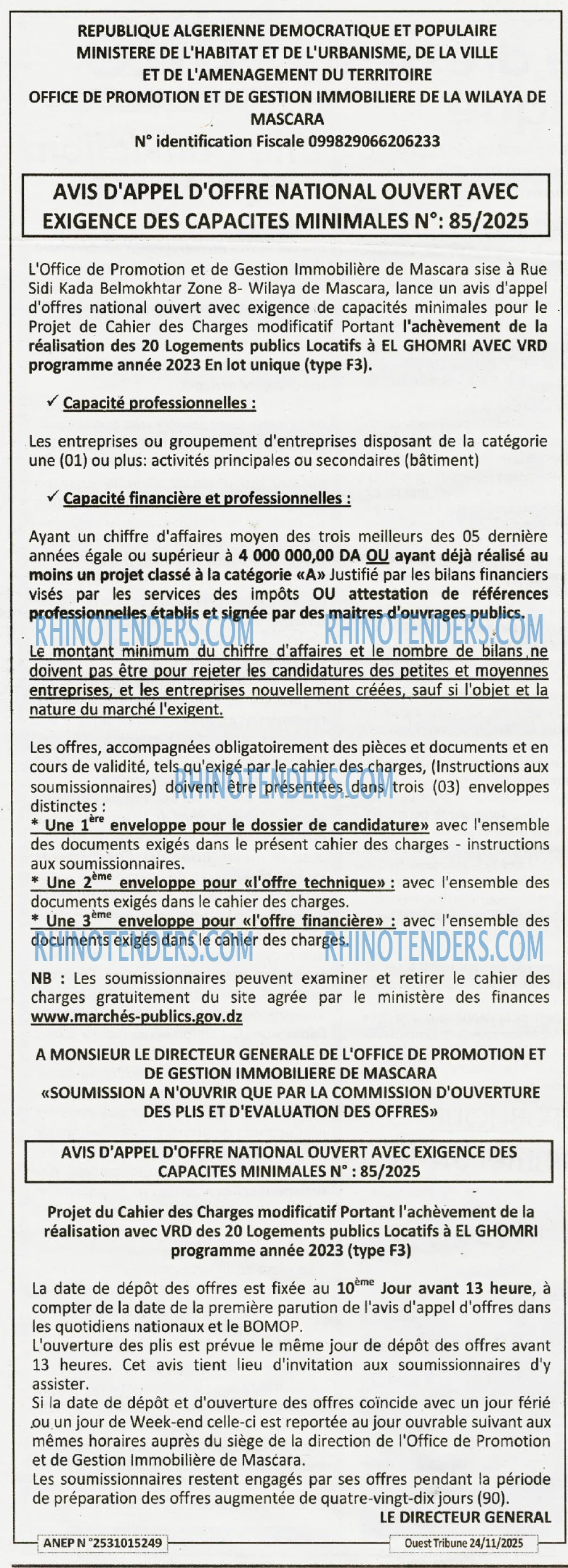 ouest TRIBUNE