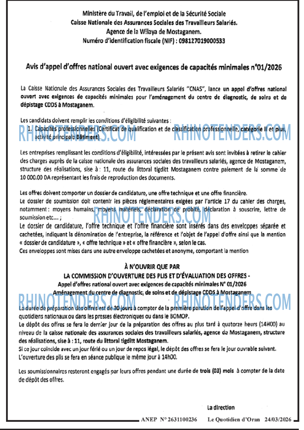 Le Quotidien d'Oran
