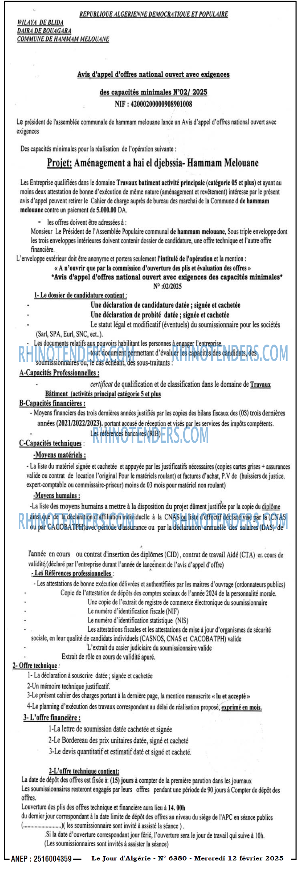 Le Jour d'Algérie
