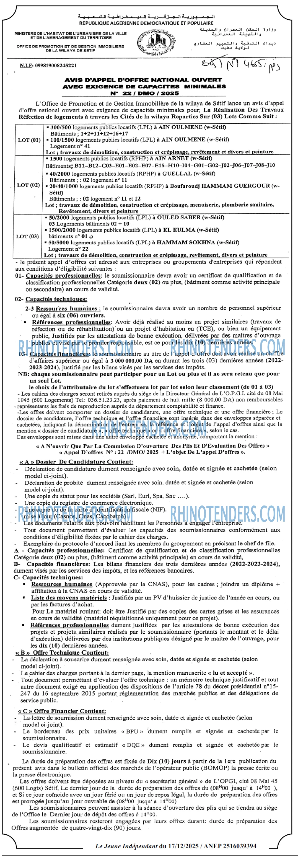 Jeune Independant