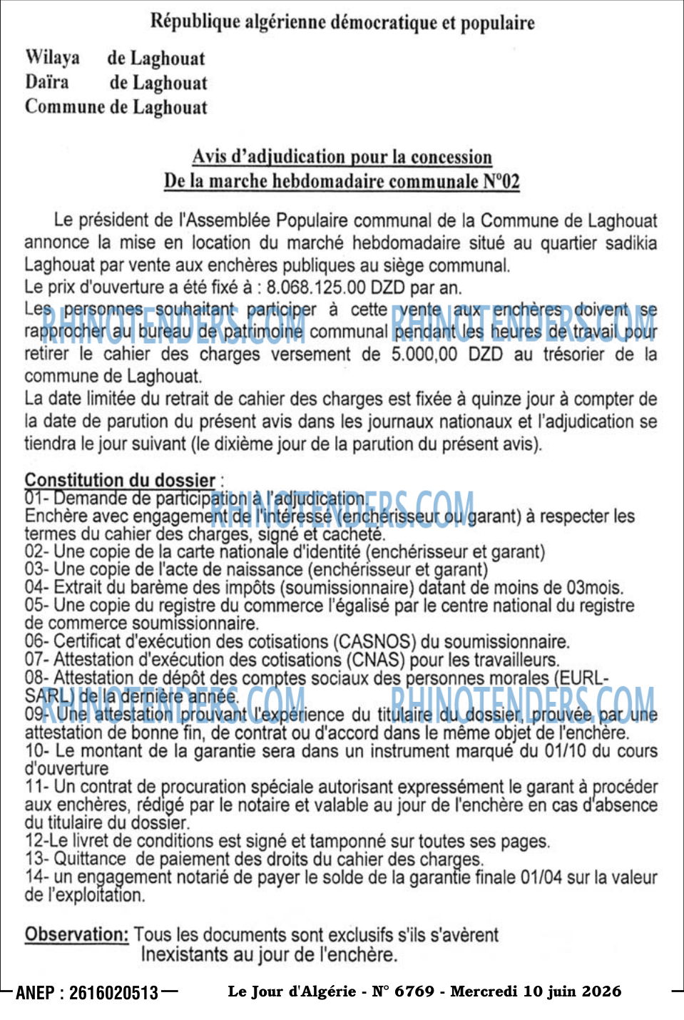 Le Jour d'Algérie