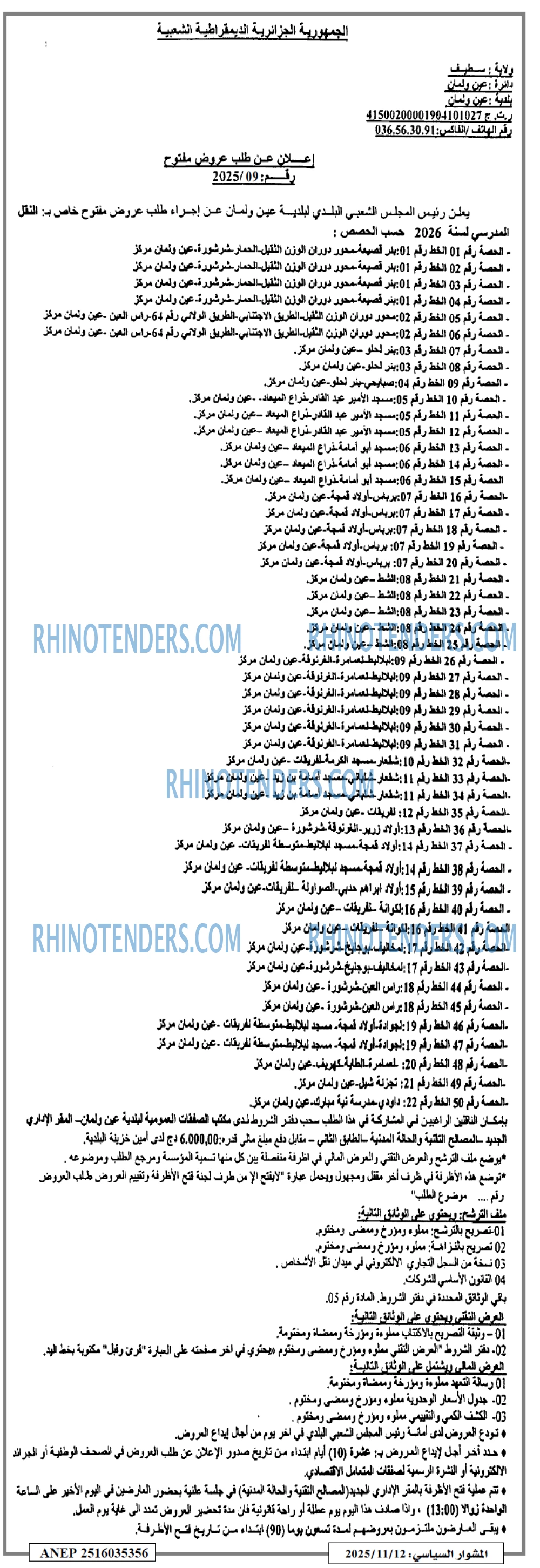 المشوار السياسي