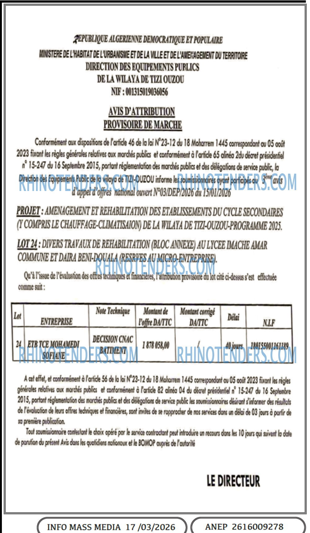Infos Mass Media