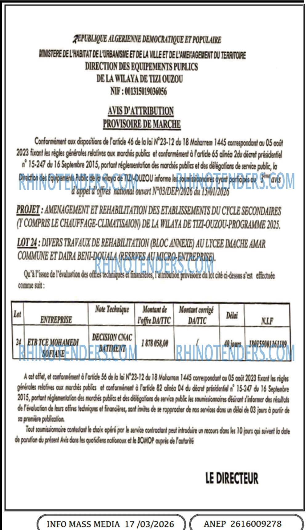 Infos Mass Media