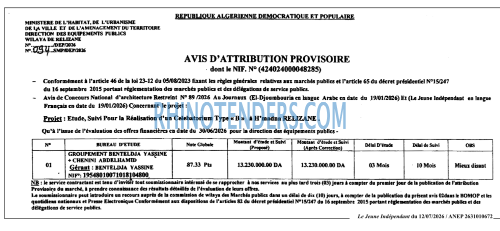 Le jeune indépendant