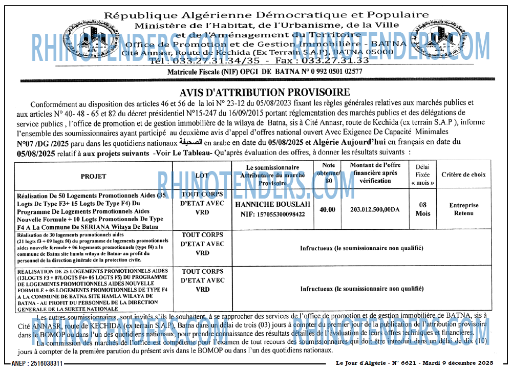 Le Jour d'Algérie