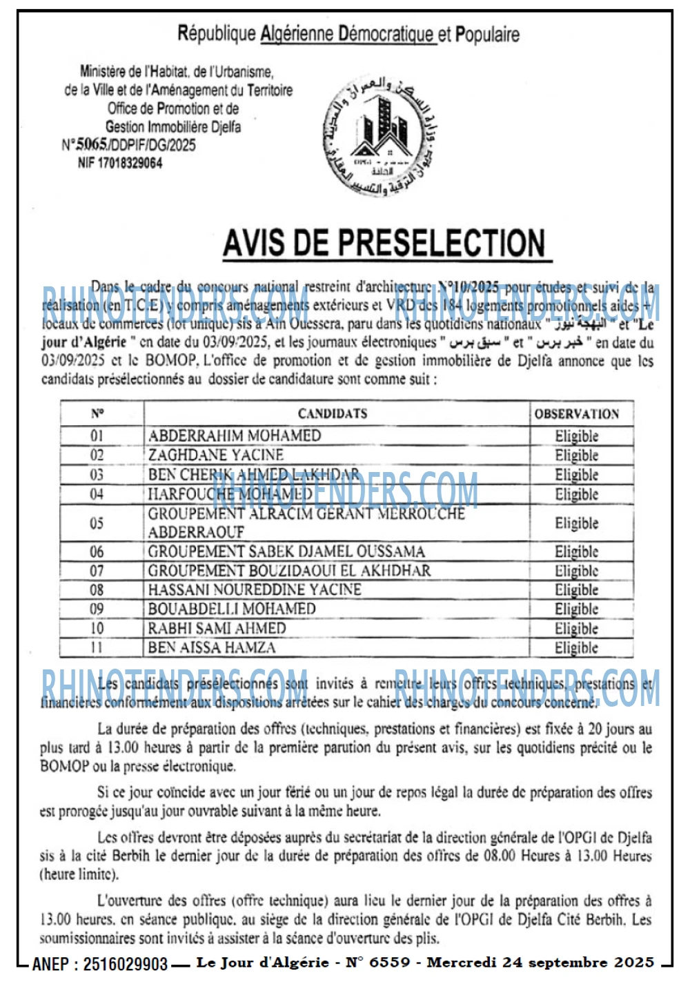 Le Jour d'Algérie