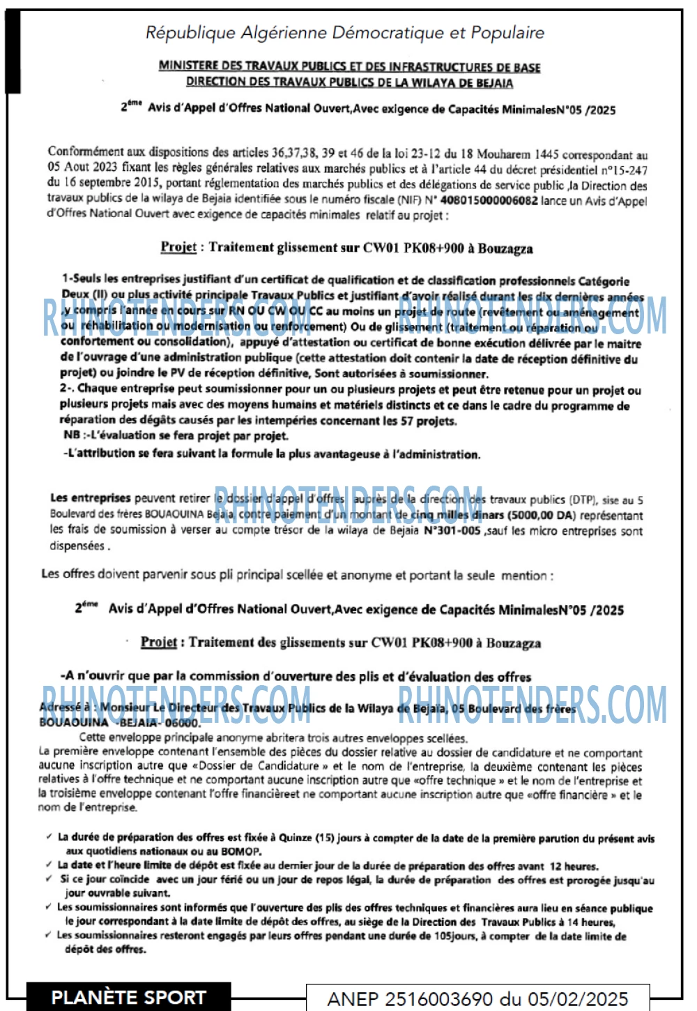 PLANETE SPORT