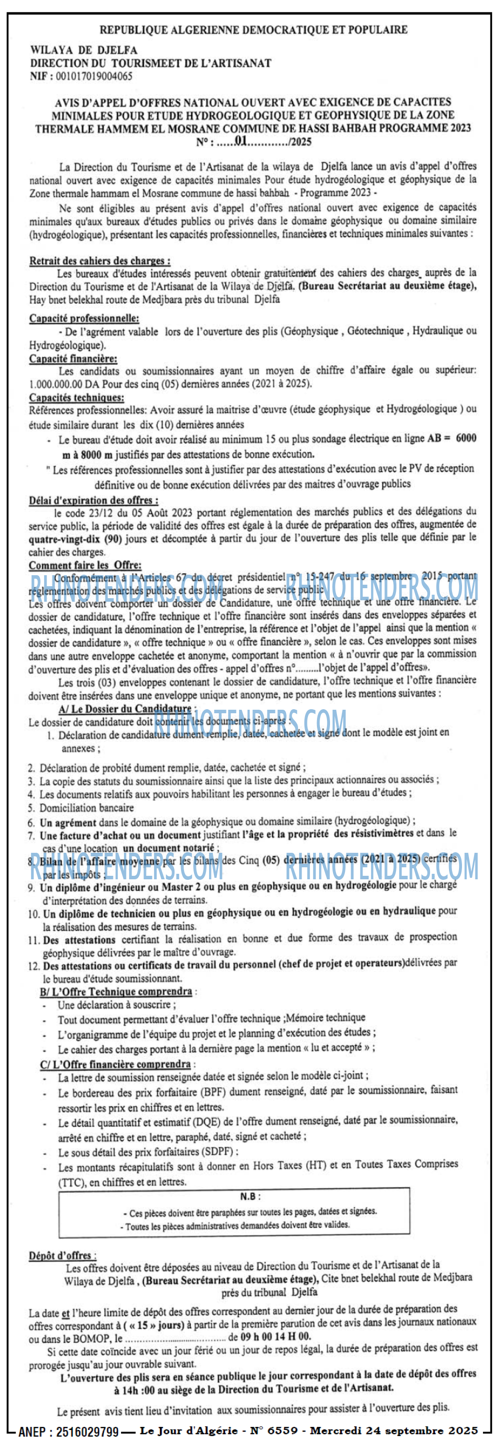 Le Jour d'Algérie