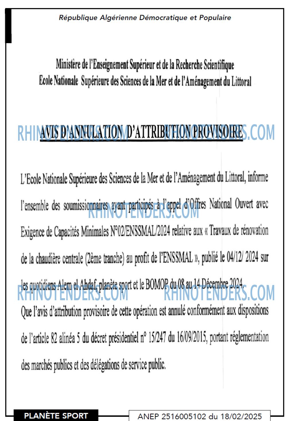 PLANETE SPORT