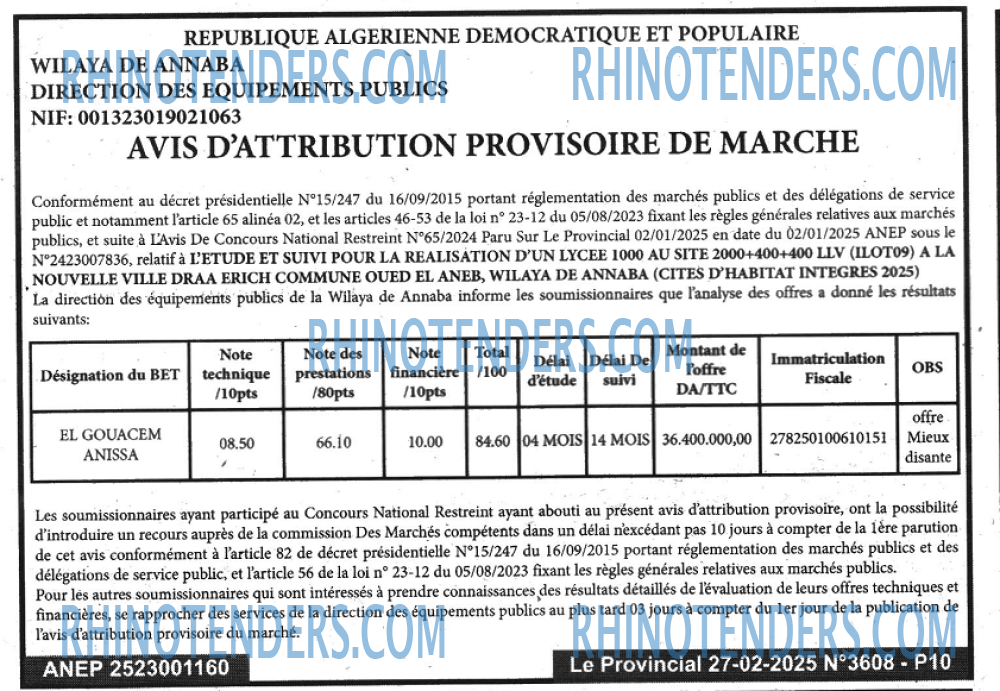LE PROVINCIAL