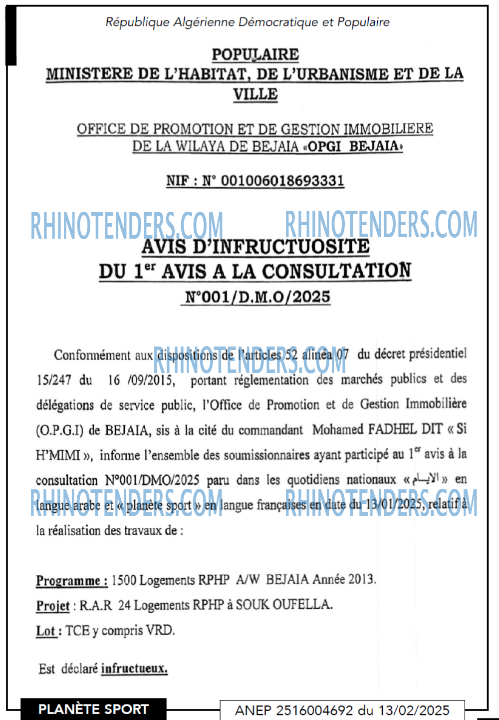 PLANETE SPORT