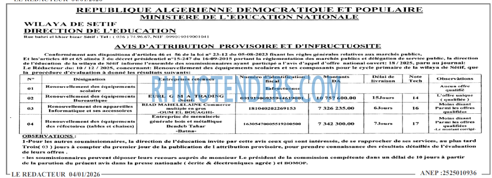 LE REDACTEUR