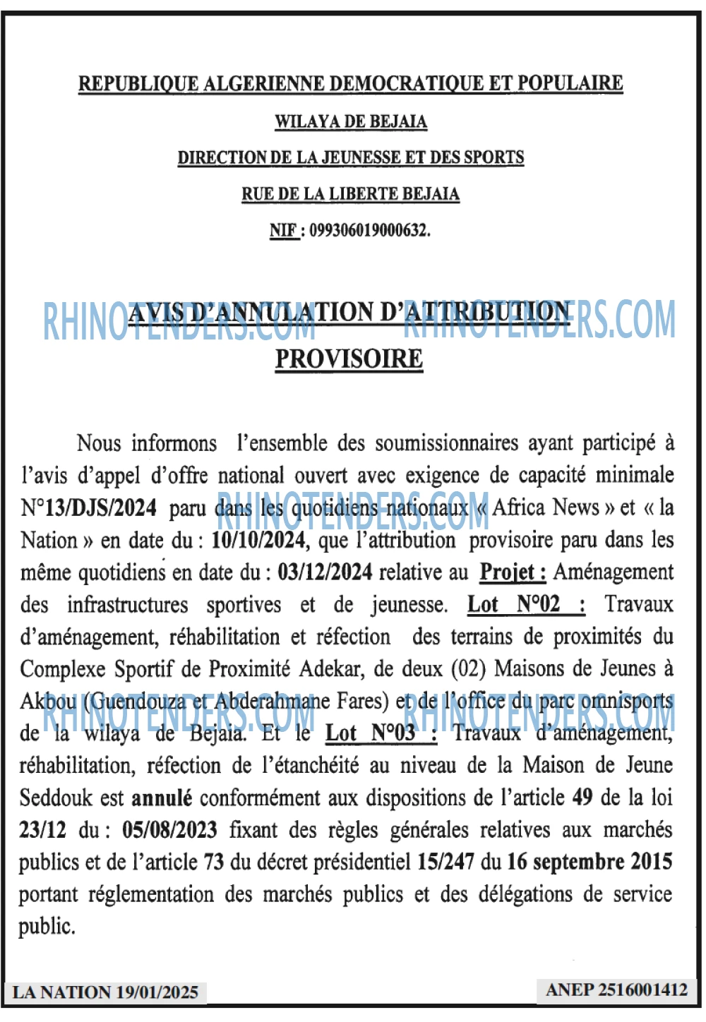 LA NATION