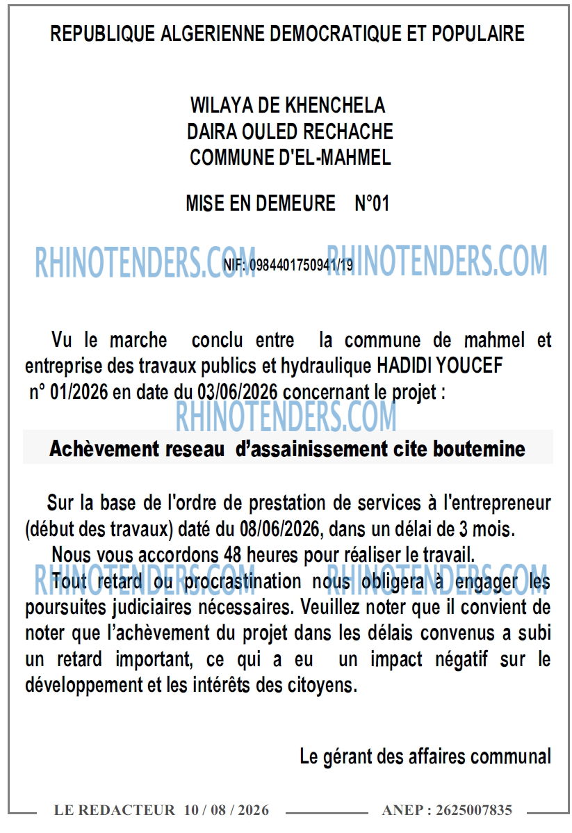 LE REDACTEUR