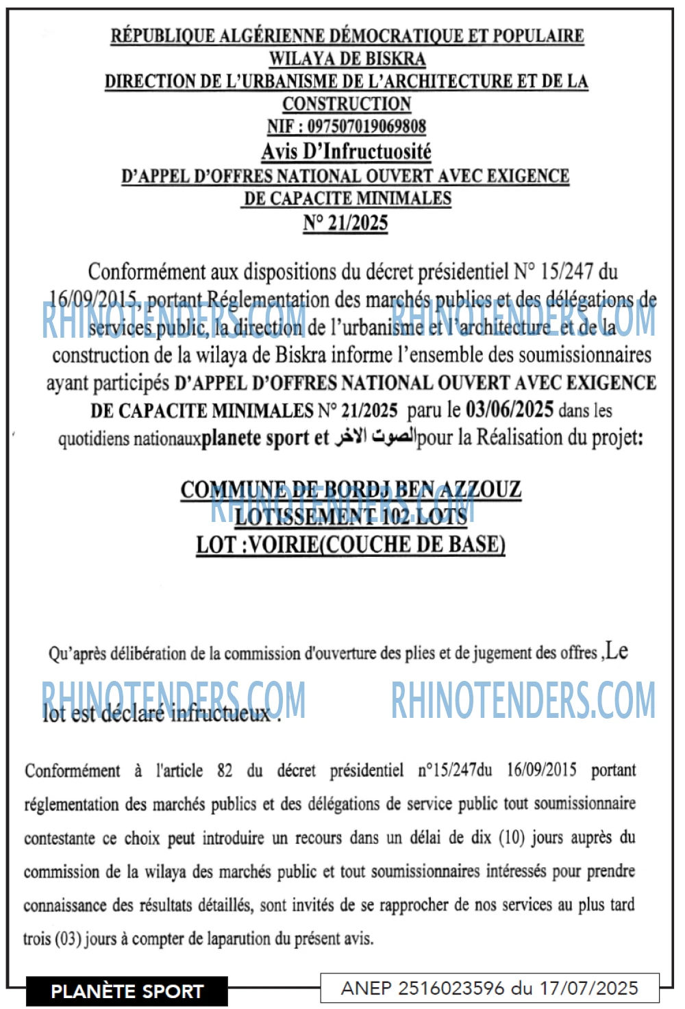 PLANETE SPORT