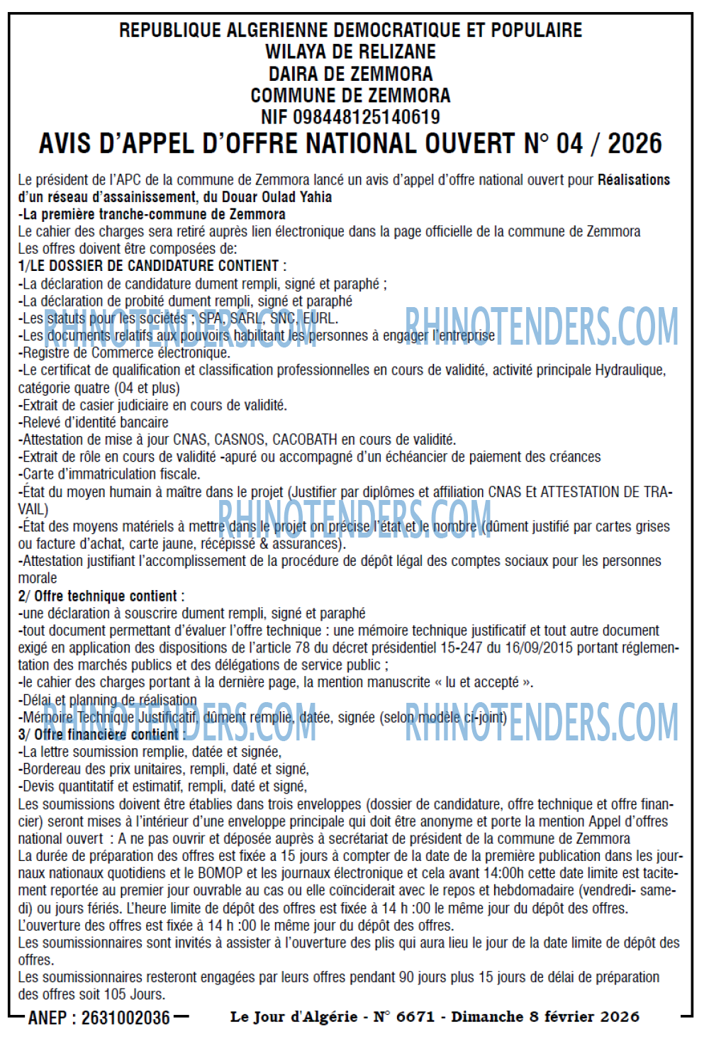 Le Jour d'Algérie