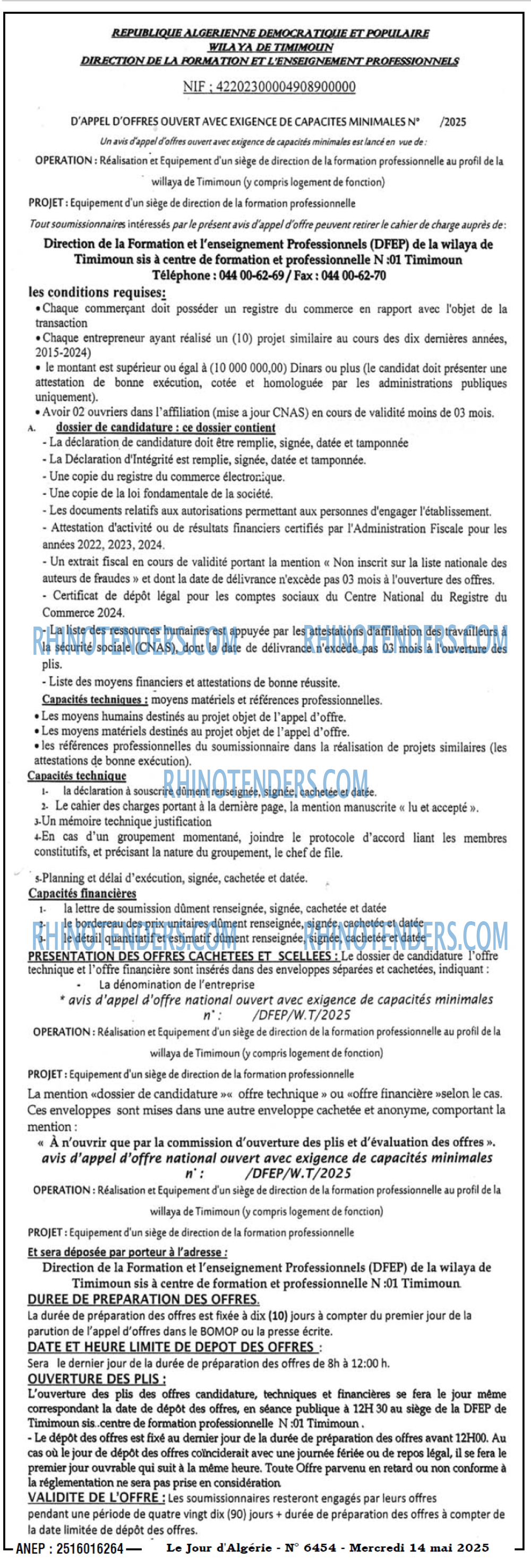 Le Jour d'Algérie