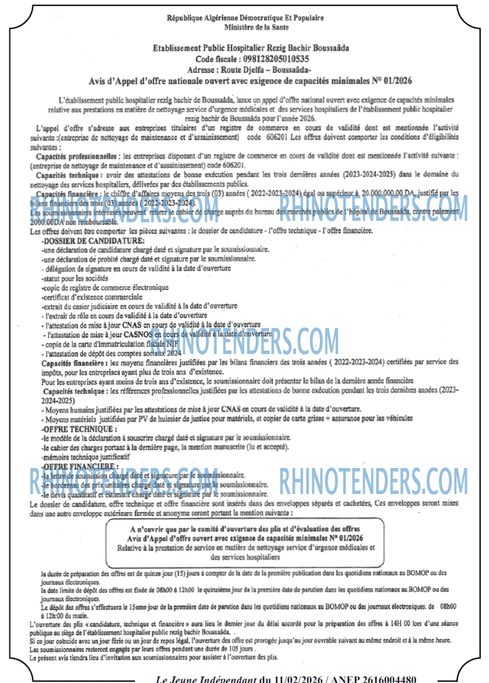 Jeune Independant