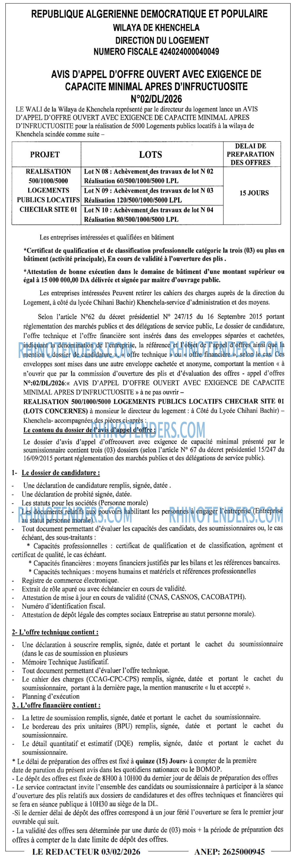 LE REDACTEUR