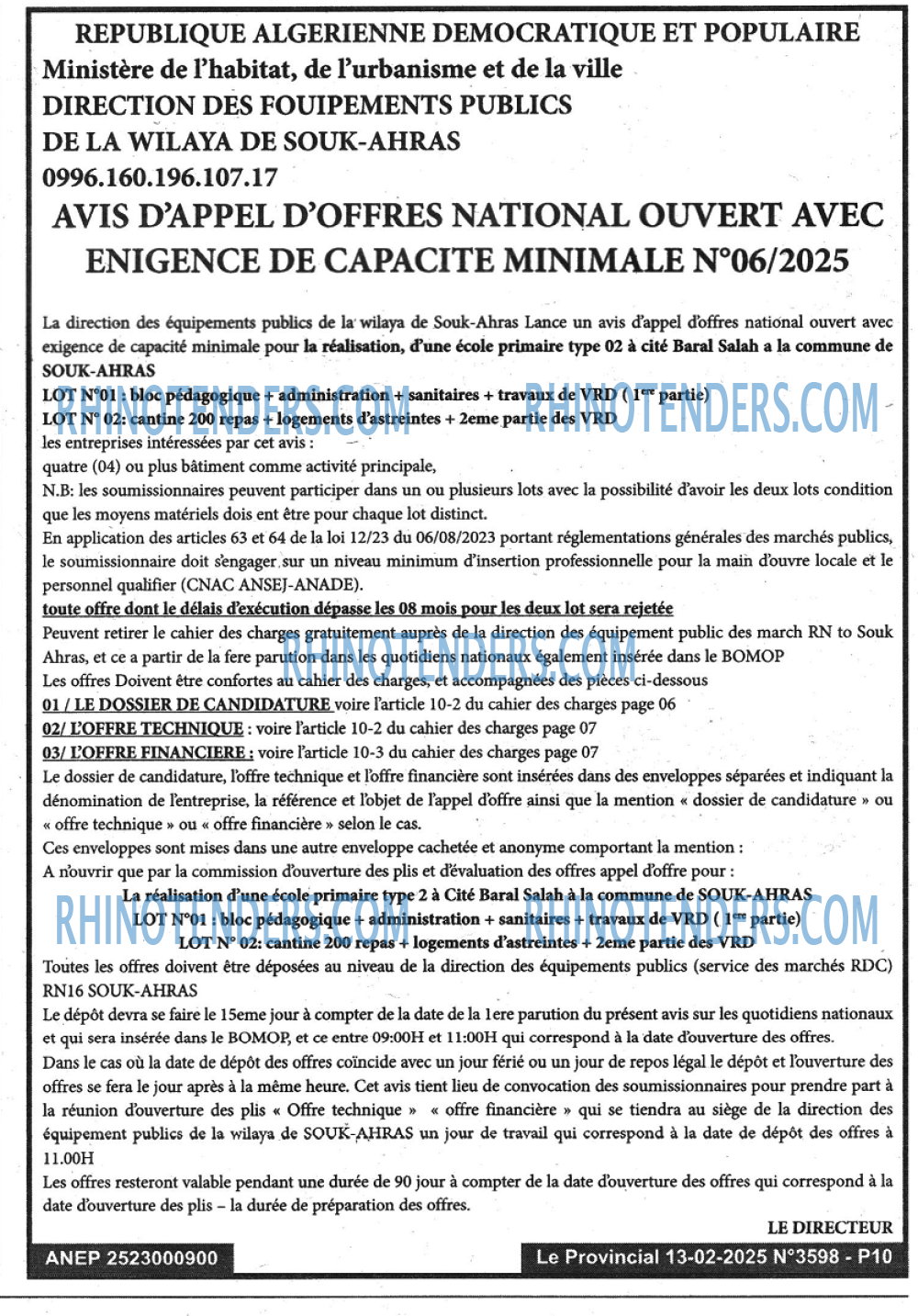 LE PROVINCIAL