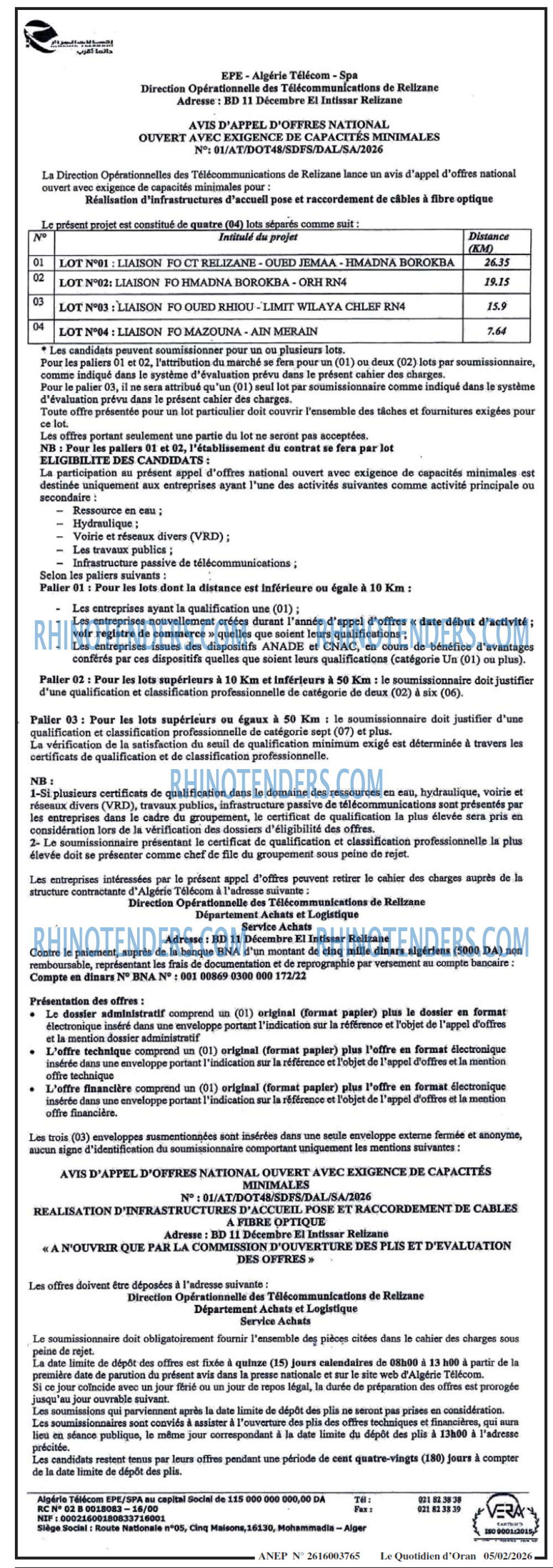 Le Quotidien d'Oran