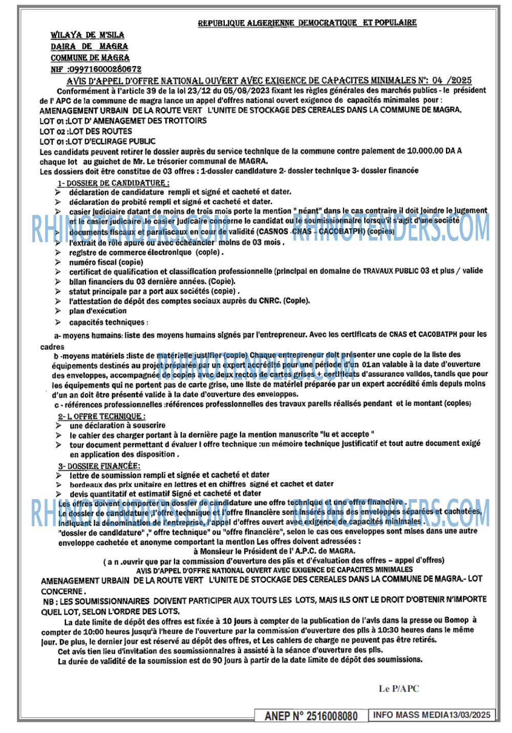 Infos Mass Media