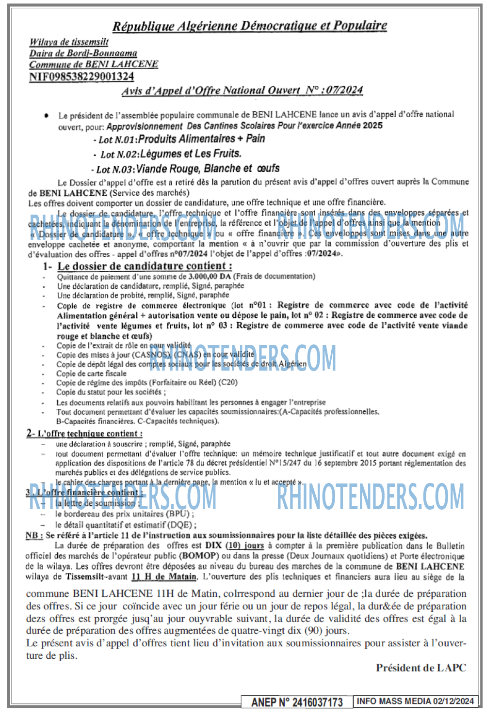 Infos Mass Media